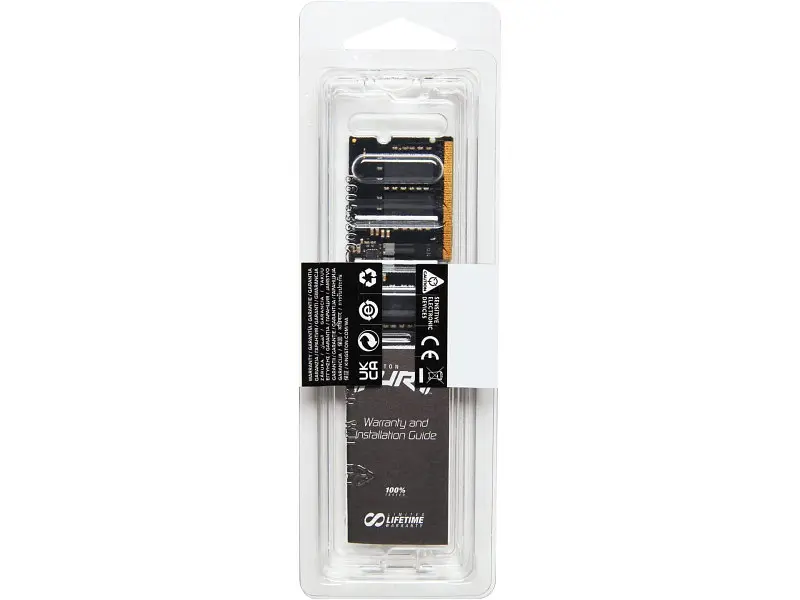 Модуль пам'яті Kingston FURY 8 GB SO-DIMM DDR5 4800 MHz Impact (KF548S38IB-8) - фото 4