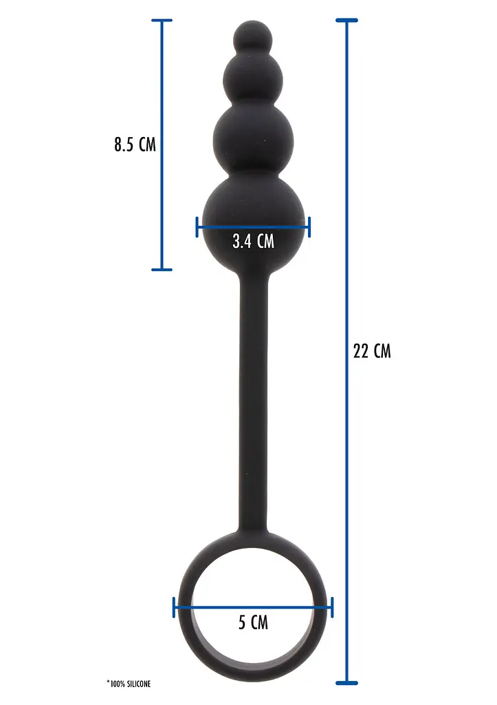 Анальна пробка ToyJoy Manpower Anal Plug Cock Ring - фото 6