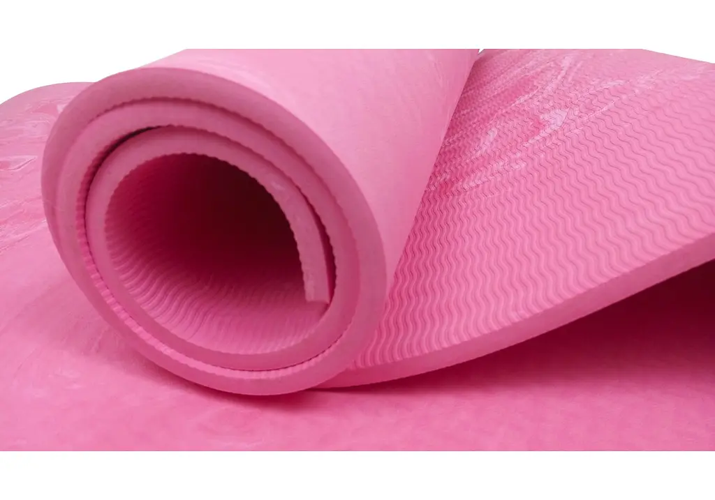 Коврик для йоги та фітнесу EasyFit PER Premium Mat 8 мм Розовий (EF-1930-1-P) - фото 2