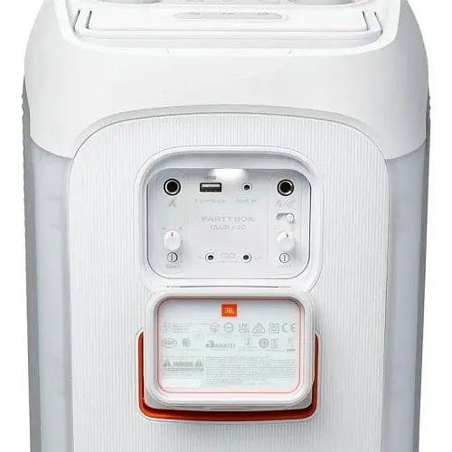 Колонка портативная PartyBox Club 120, White, 160 Вт JBL teh0021028 - фото 3