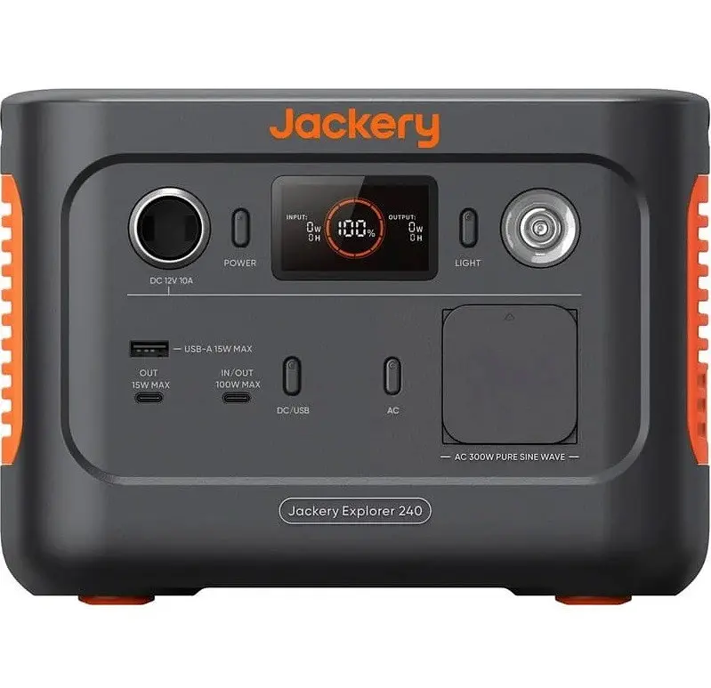 Портативна зарядна станція Jackery Explorer 240 v2 256Wh 300W (21-0001-000213) - фото 2