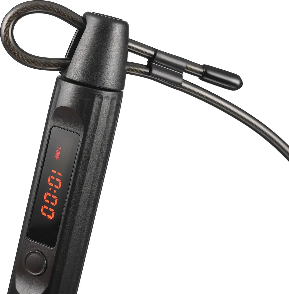 Розумна скакалка Gymtek Smart з дисплеєм і Bluetooth чорна - фото 4