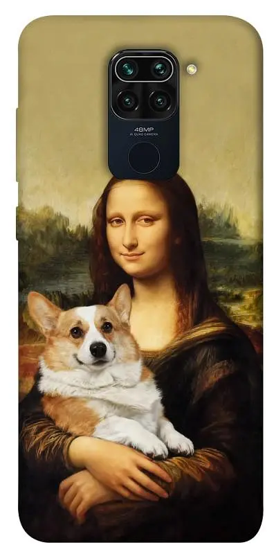 TPU чохол Demsky Mona corgi для Xiaomi Redmi Note 9 / Redmi 10X