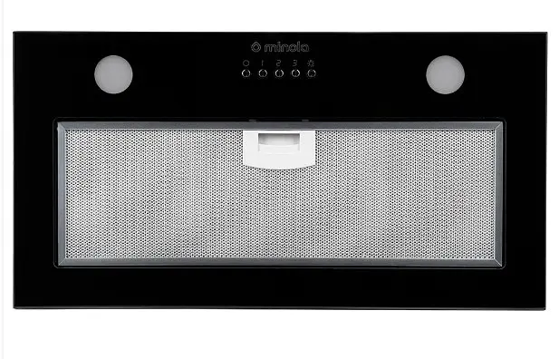 Витяжка Minola HBI 5262 BL GLASS 700 LED (повновбудована) - фото 4
