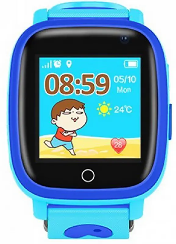 Смарт-часы Uwatch Q11 Kid smart watch Blue - фото 2