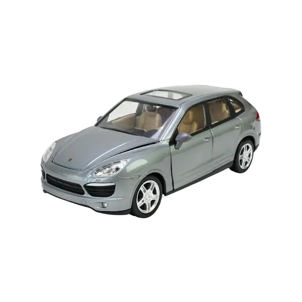 
Машинка металева Porsche Cayenne S 1:24 АВТОПРОМ світло звук двері багажник 68241A - фото 5
