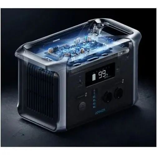 Портативная зарядная станция Anker 757 PowerHouse Portable Power Station 1500W/1229Wh 60374-ska - фото 9