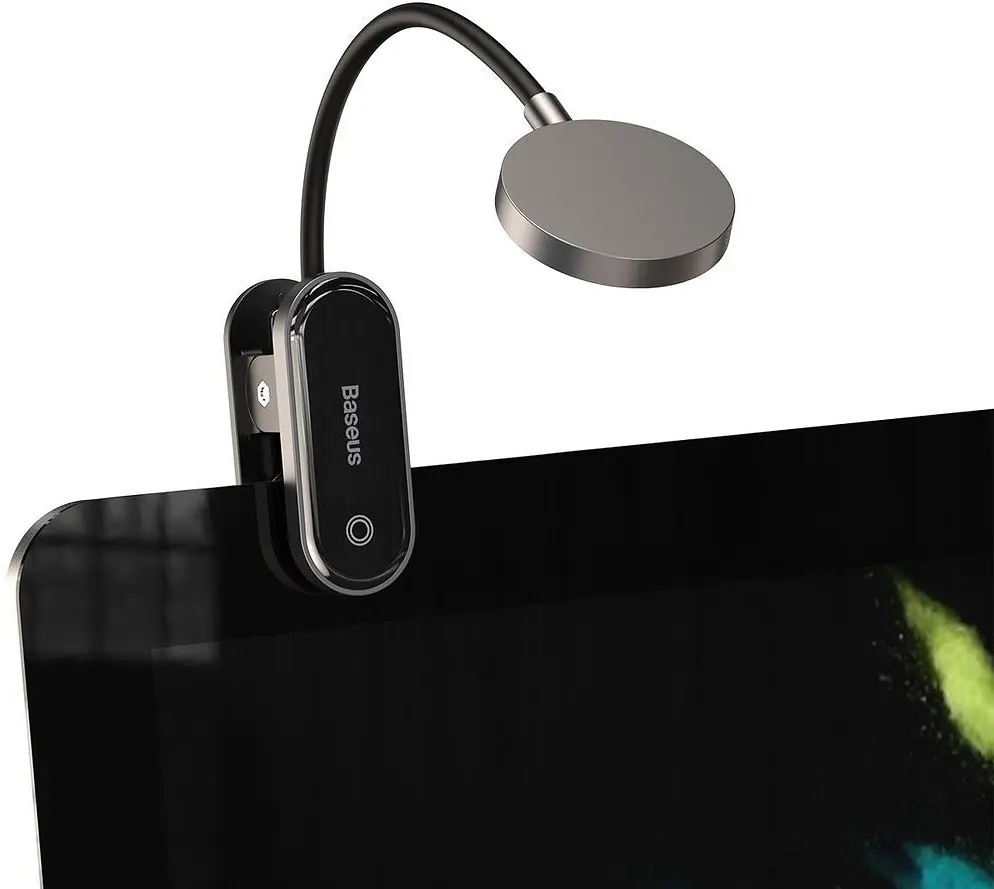 Лампа Baseus Comfort Reading Mini Clip Lamp dark gray (DGRAD-0G) - фото 4