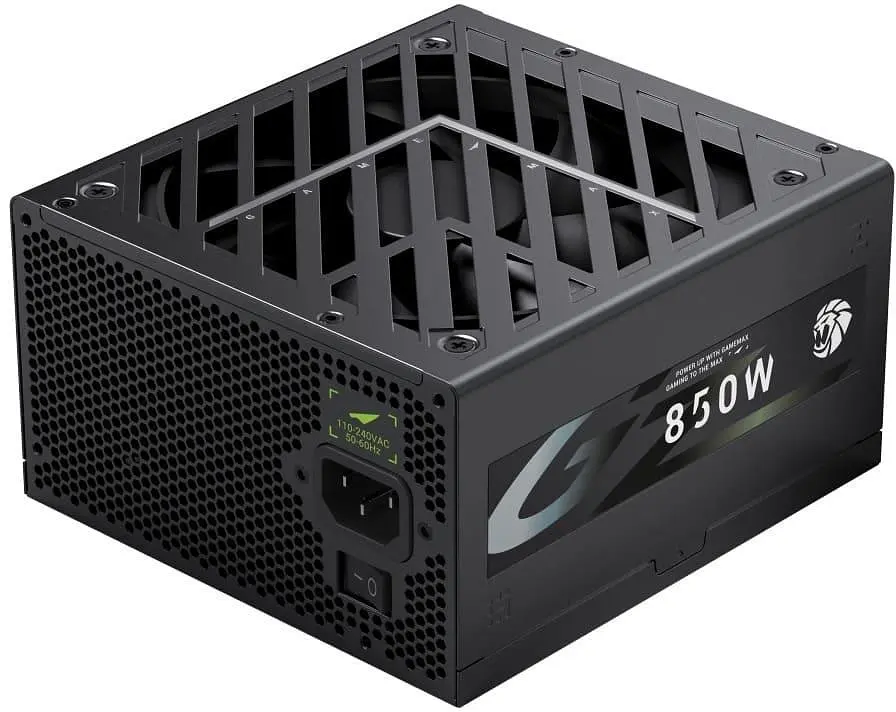 Блок живлення GameMax GZ 850G 850W ATX 3.1 80+ Gold (GZ 850G BK) Black - фото 3