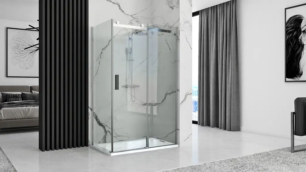 Душевой поддон Rea Grand white 80x100 REA-K4590, Белый - фото 8