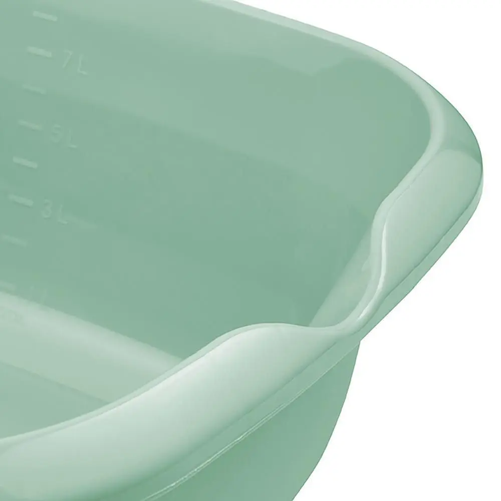 Миска Keeeper з відливом прямокутна 9 л зелений (0558.1) - фото 2