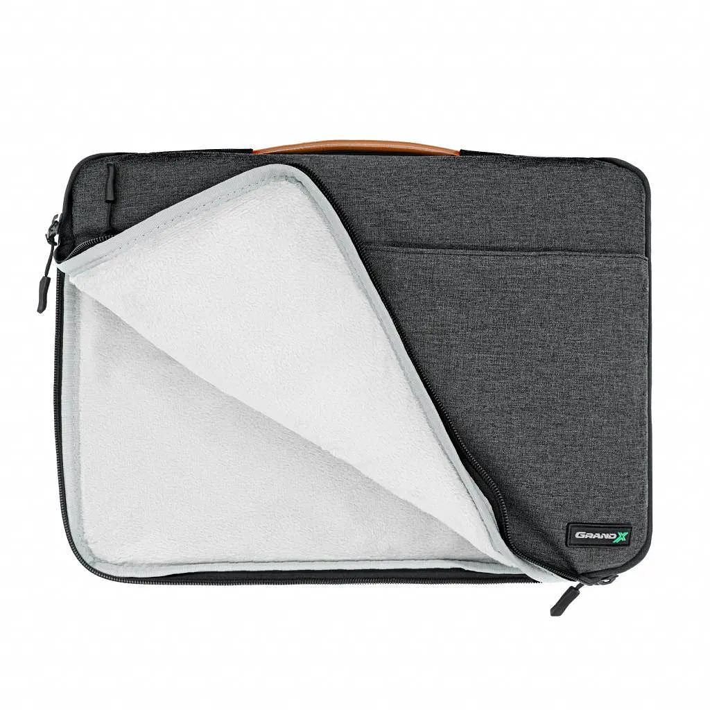 Чохол для ноутбука Grand-X 15'' SLX Dark Grey (SLX-15D) - фото 3