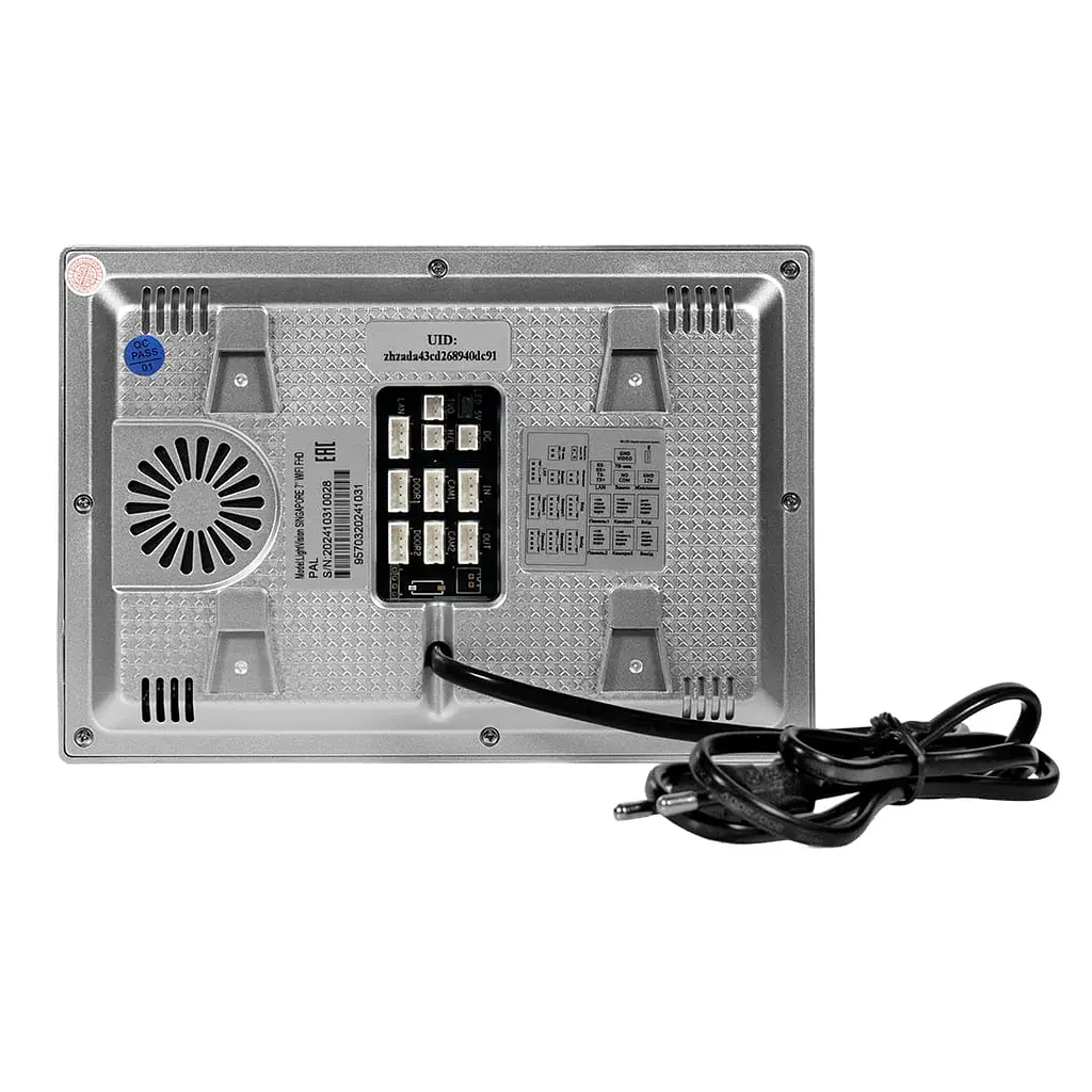 Відеодомофон 7" WiFi Tuya Light Vision SINGAPORE FHD Black (82-00231) - фото 6