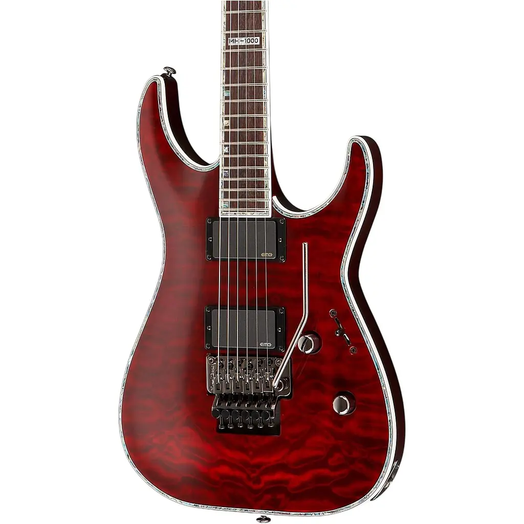 Електрогітара LTD MH-1000 See Thru Black Cherry (LMH1000STBC) (160740) - фото 2