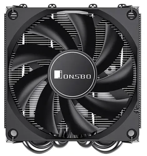 Кулер для процесора Jonsbo HP400S, Black, алюміній/мідь, 1x90 мм, для Intel 1700/1200/115x, AMD AMx/FMx, висота 40 мм - фото 3