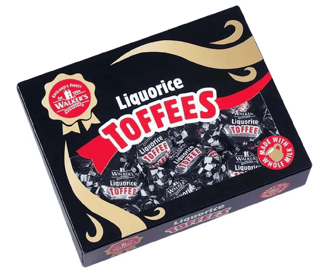 Конфеты-ириски Walker's Nonsuch Liquorice Toffees Gift Box 350г - фото 2