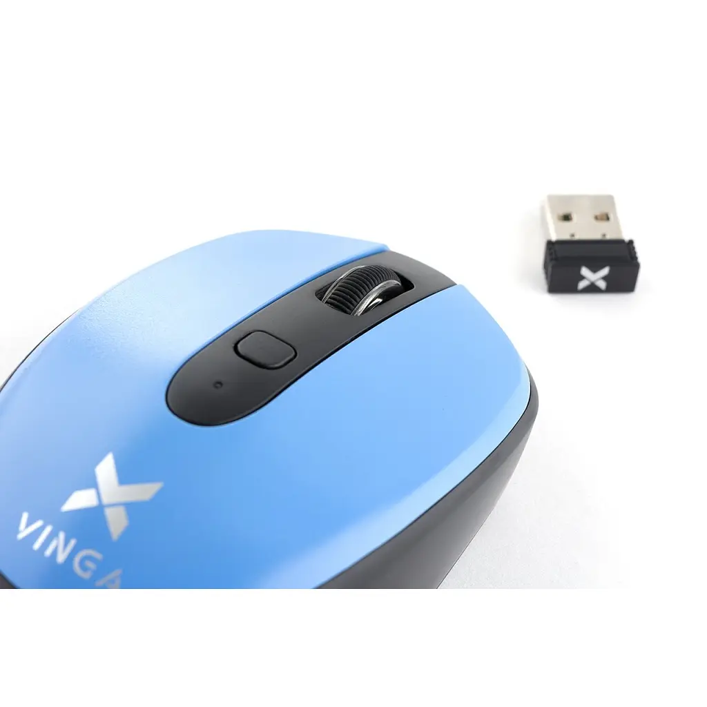 Мишка Vinga MSW-908 Silent Click blue - фото 5