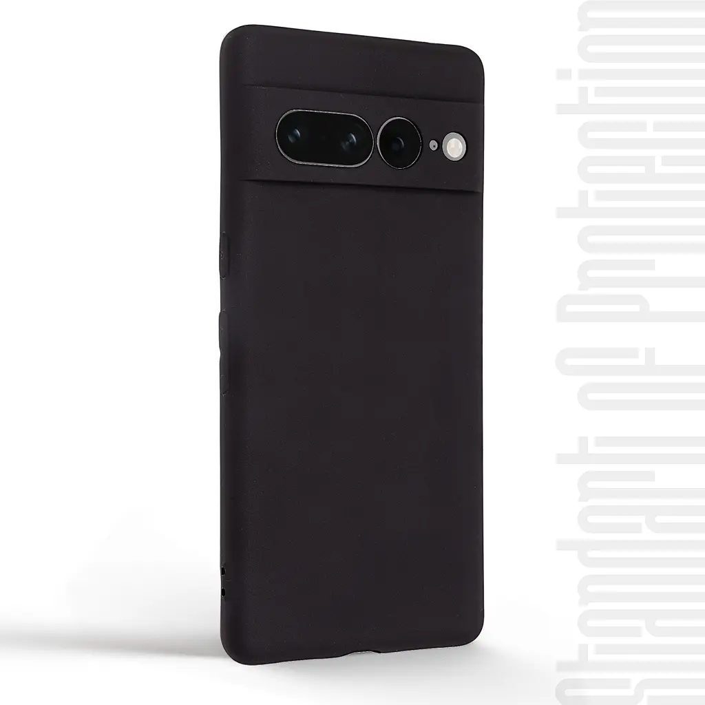 Чехол-накладка для смартфона Google Pixel 7 Pro противоударный, силиконовый, термополиуретановый (ТПУ), с защитой камеры и корпуса, черный, защита всего корпуса, ArmorStandart (ARM87575) - фото 2