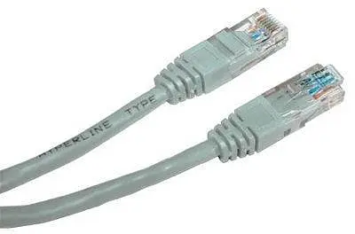 Патч-корд Gresso Cat.5e UTP RJ45 2m сірий (GR-CCA-2)