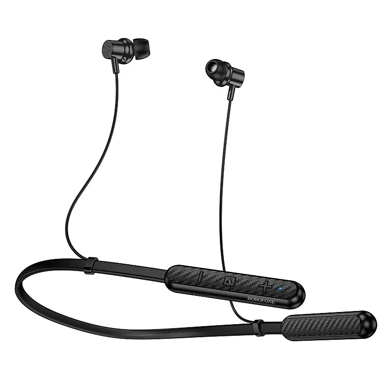 Бездротові спортивні навушники BOROFONE BE72 Sun neck hanging BT earphones чорний