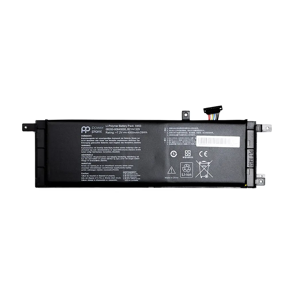 Акумулятор до ноутбука PowerPlant ASUS D553M (B21N1329) 7.2V 4000mAh (NB430772)