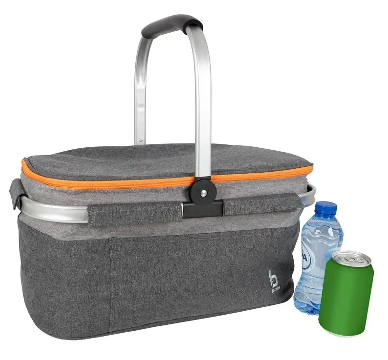 Термосумка Bo-Camp Cooler Basket 26 Liters Grey (6702978) - фото 2