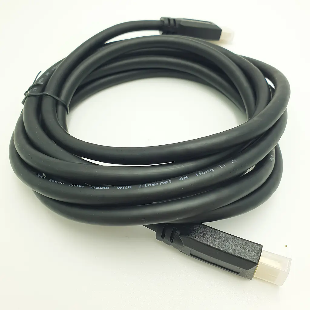 Кабель HDMI to HDMI 4K з підтримкою Ethernet UltraHD 4K шнур 3м чорний - фото 4