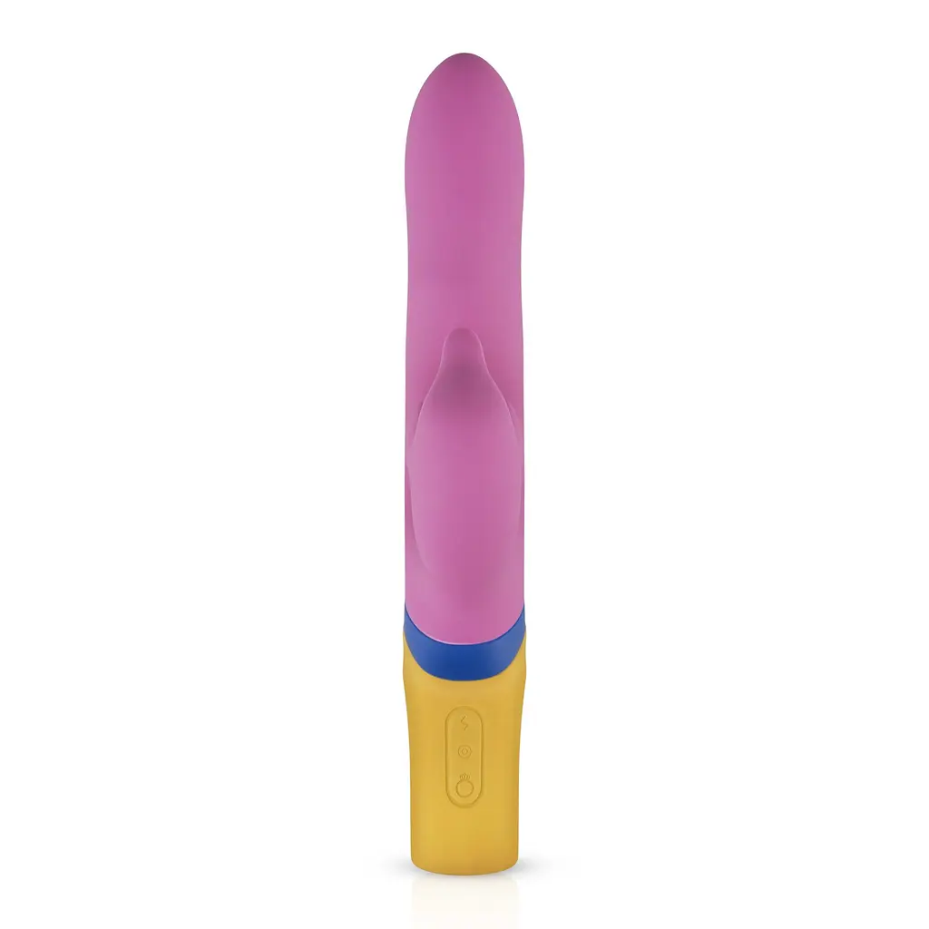 Вібратор-кролик з ротацією PMV20 Copy - Dolphin Vibrator - фото 4