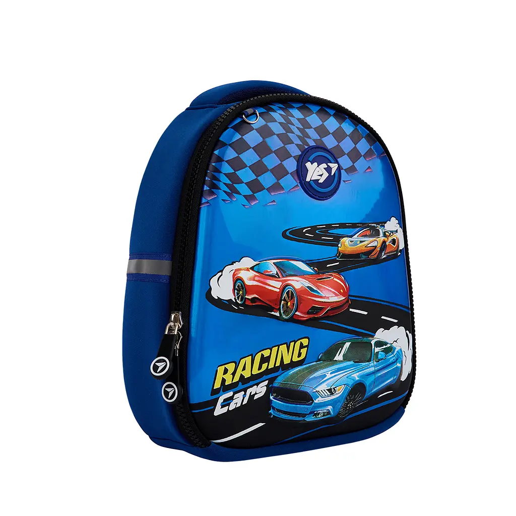 Рюкзак дитячий YES K-33 Racing Cars 25х20х9 см Різнокольоровий (550020)