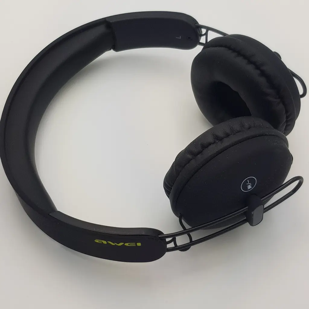 Бездротові навушники з мікрофоном Bluetooth гарнітура AWEI A800BL чорні - фото 4