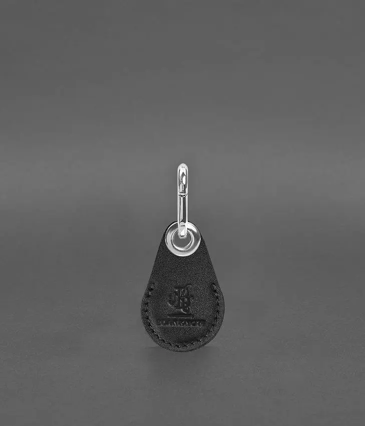 Кожаный чехол для Apple AirTag без окошка Черный - фото 2