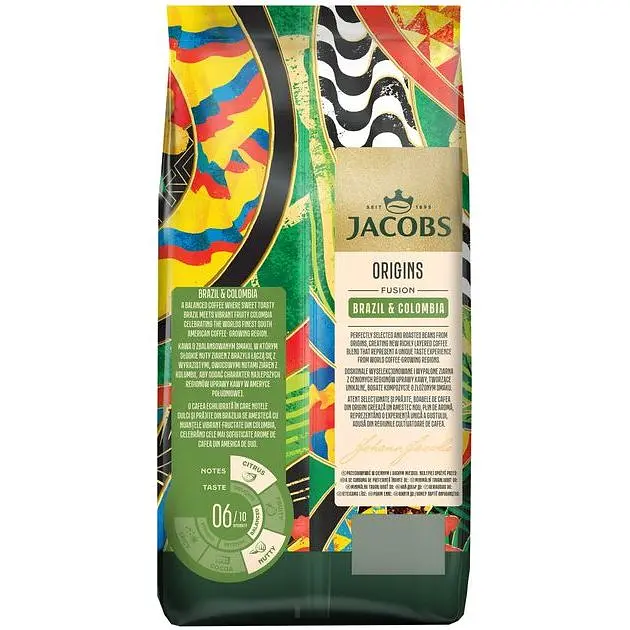 Кава в зернах Jacobs South America Blend 1кг - фото 3