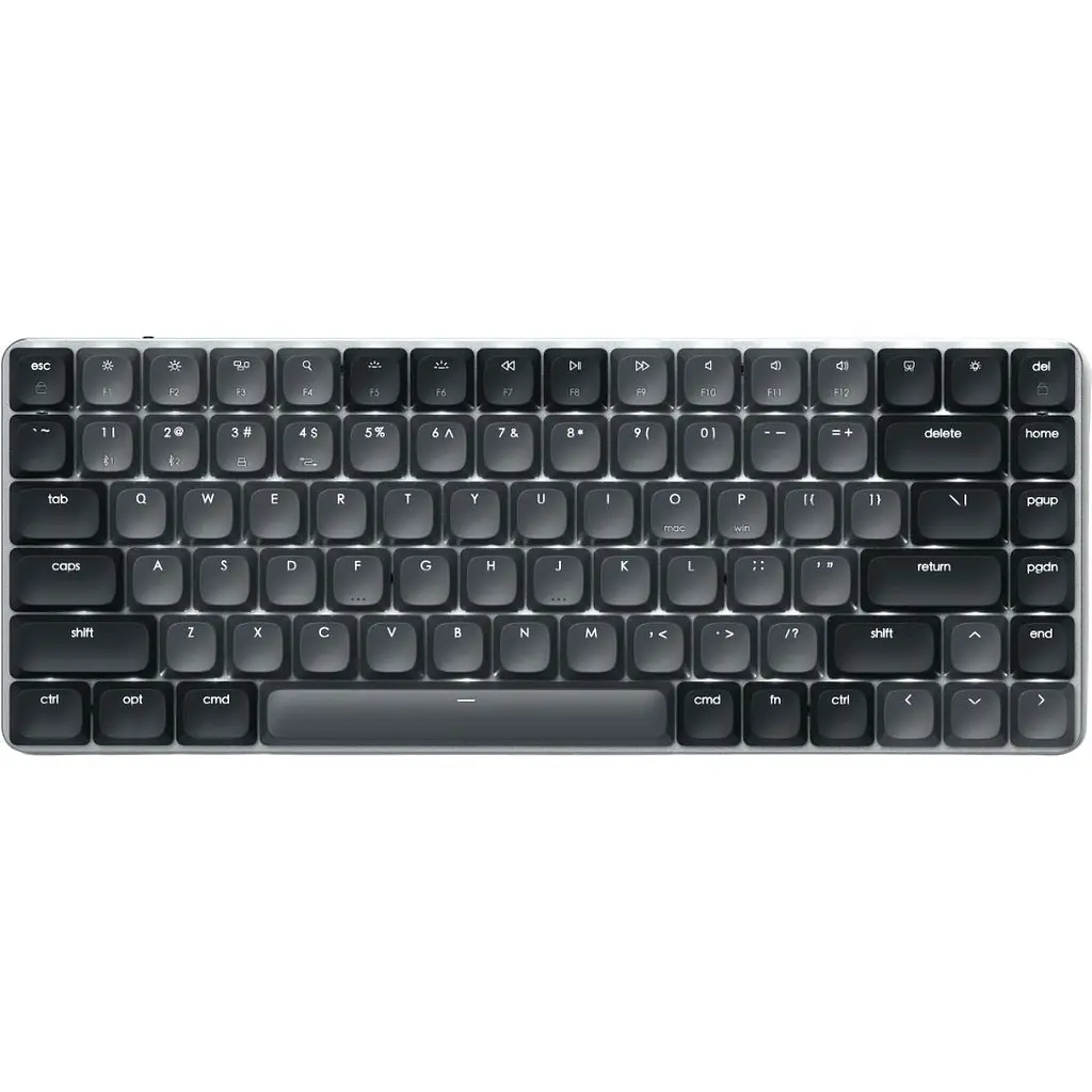 Бездротова клавіатура Satechi SM1 Slim Mechanical Backlit Bluetooth Keyboard Dark (ST-KSM1DK-EN) - фото 2