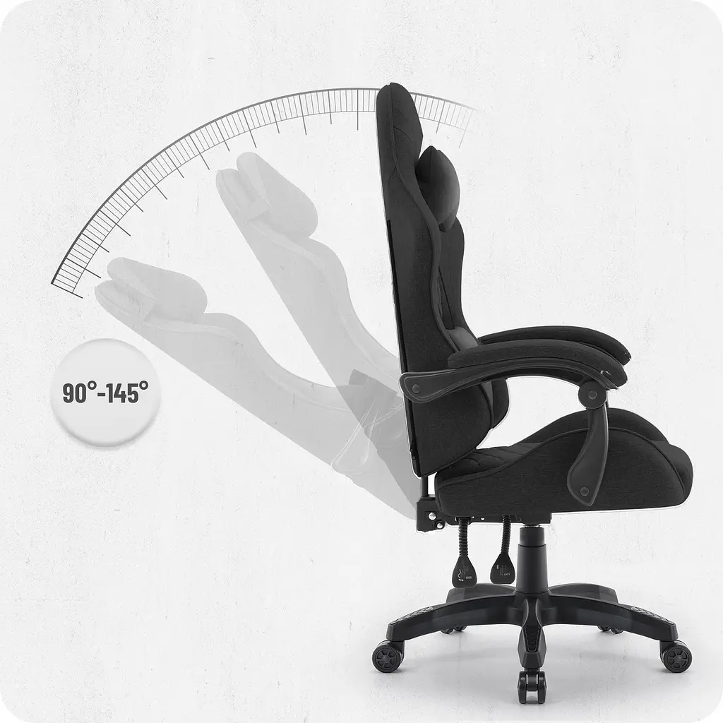 Кресло Cabro C500 Black ткань - фото 9