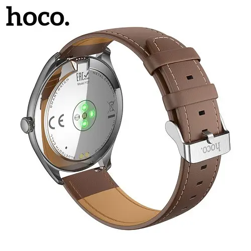 Смарт-годинники HOCO Y22 AMOLED Smart sports watch(call version) сріблястий - фото 6