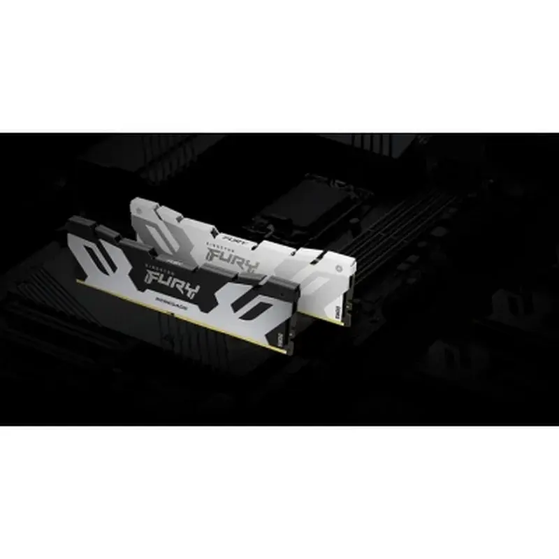 Модуль пам'яті для комп'ютера DDR5 32GB (2x16GB) 8000 MHz Renegade White Kingston Fury (ex.HyperX) (KF580C38RWK2-32) - фото 9