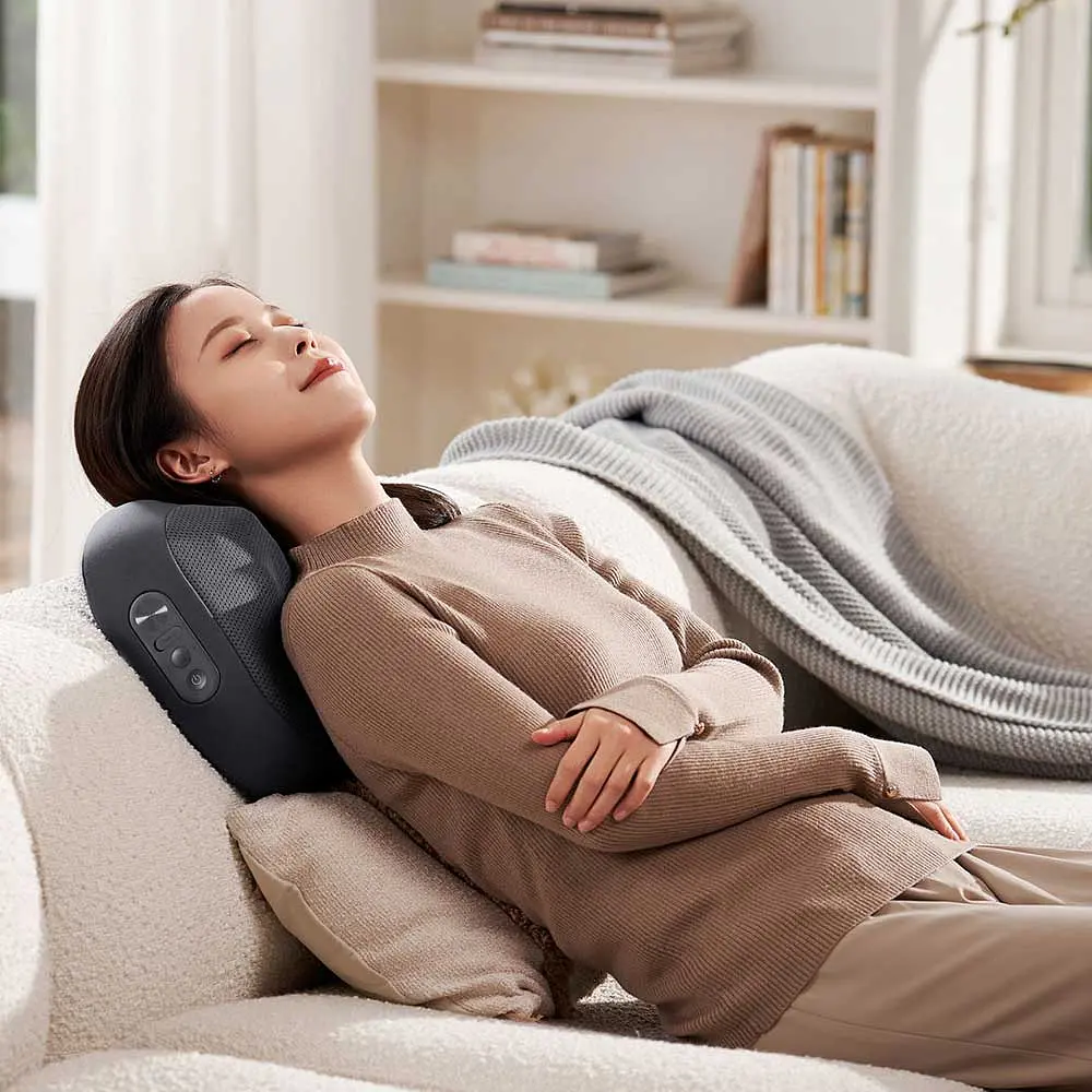 Розумна подушка масажер для спини та шиї Xiaomi MiJia Smart Waist Massager (BHR8623CN) - фото 6