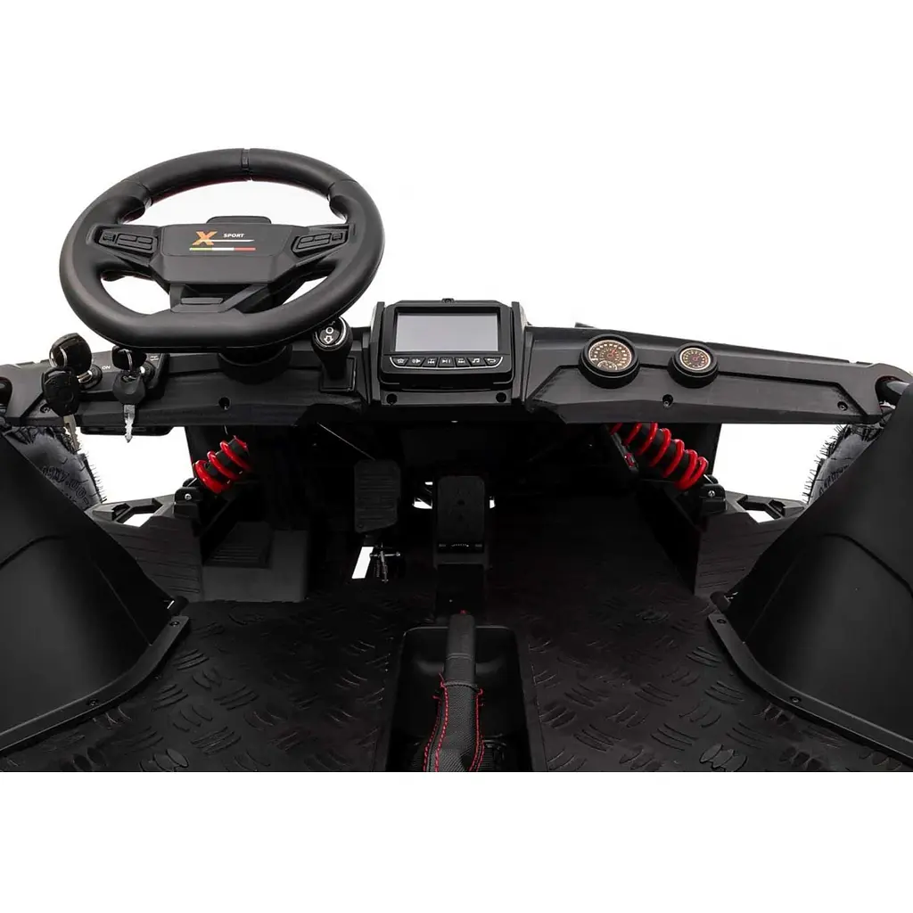 Дитячий електромобіль Ramiz General 63 12 В,Rose (PA.SX2358.ROZ) - фото 8