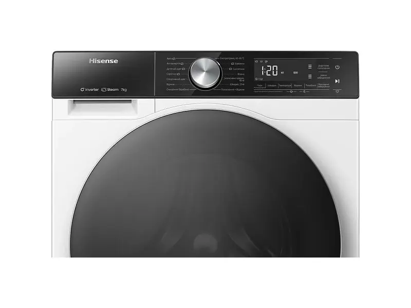 Пральна машина автоматична Hisense WF5S7041BW/UA - фото 5