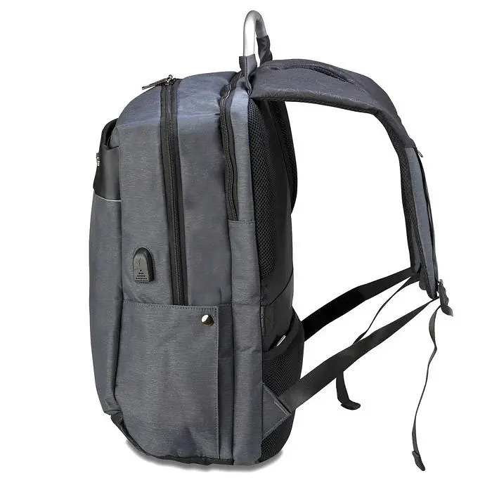 Рюкзак міський Semi Line USB 30 Grey (P8002) сірий - фото 3