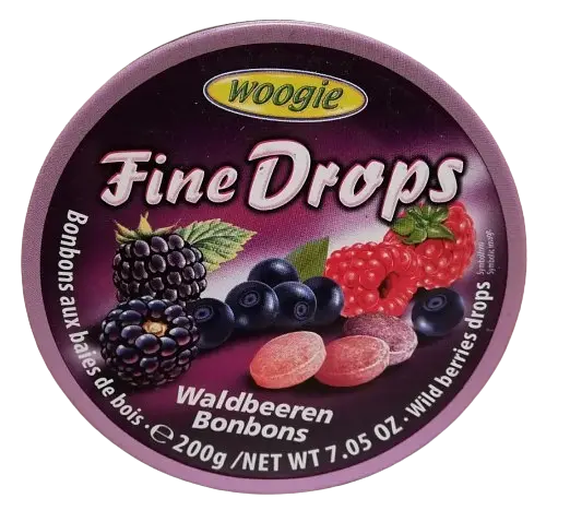 Льодяники Woogie Fine Drops зі смаком лісових ягід 200г - фото 5