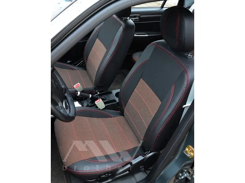 Авточохли модельні MW Brothers для Geely CK c 2006 - фото 5