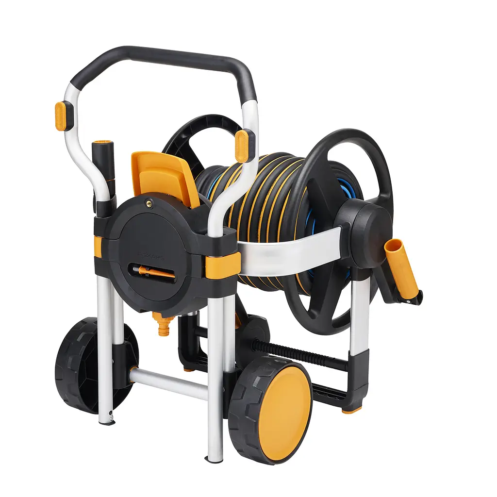 Ручна котушка Fiskars XL зі шлангом та набором аксесуарів 1062256 - фото 6