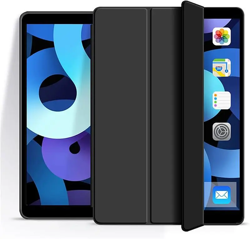 Чехол-книжка BeCover Tri Fold Soft для Apple iPad 10.9 (2022) Черный (708518) - фото 2