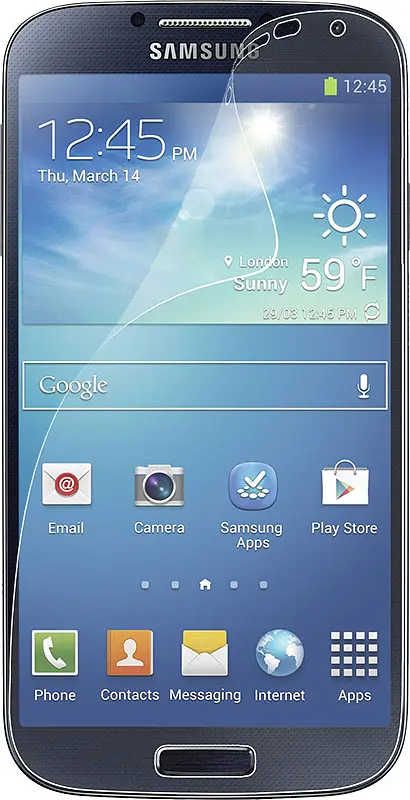 Защитная пленка Colorant USG All-in-One Set Samsung i9500 clear - фото 2