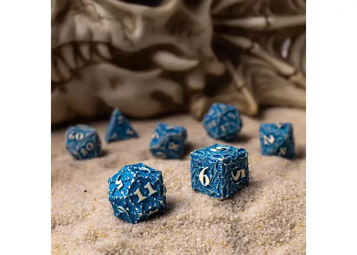 Набір кубиків Dracopolis Dice Set - The Himalayan Sharpclaw (7 шт.) (SDCP04) - фото 5