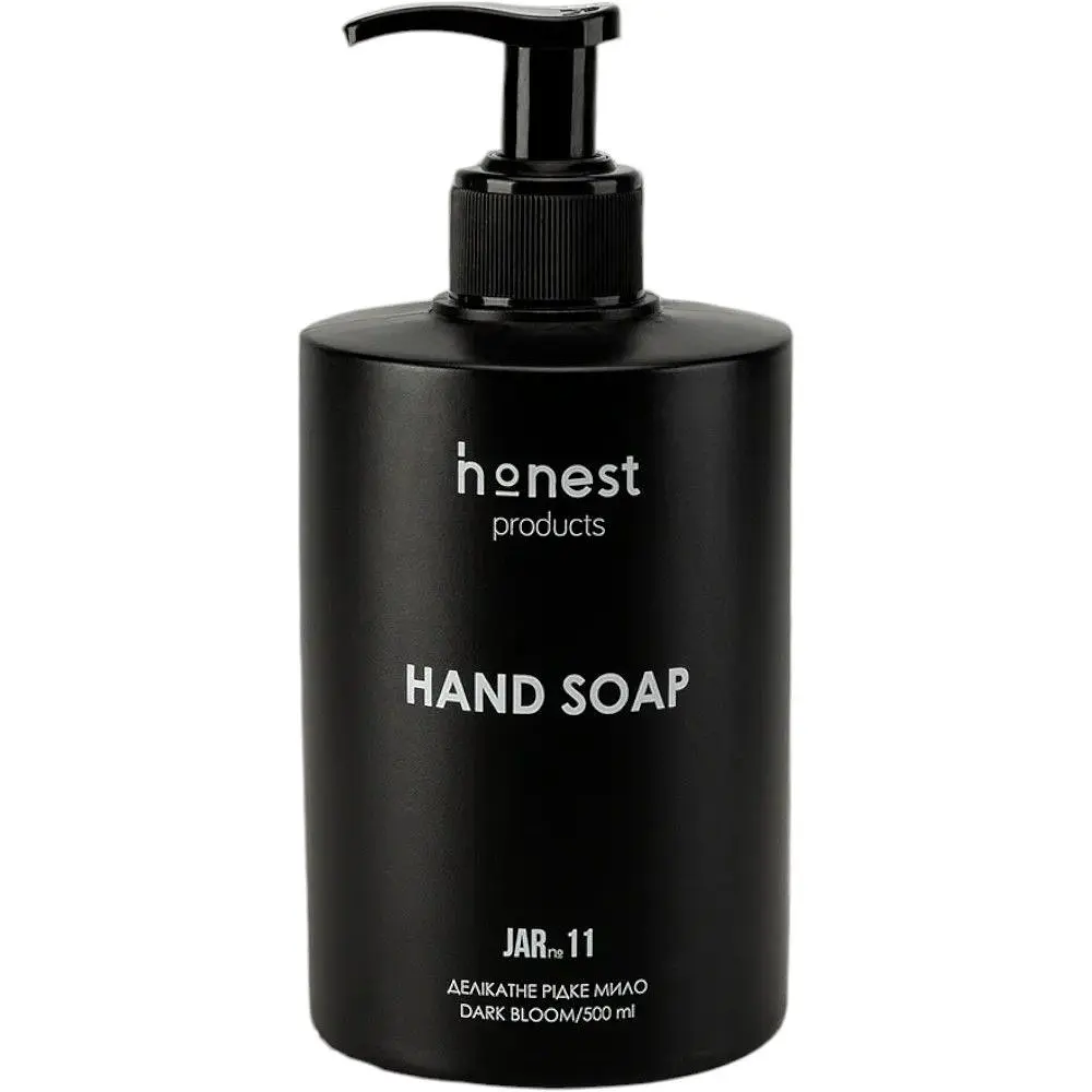 Делікатне рідке мило JAR №11 dark bloom від honest products, 500мл