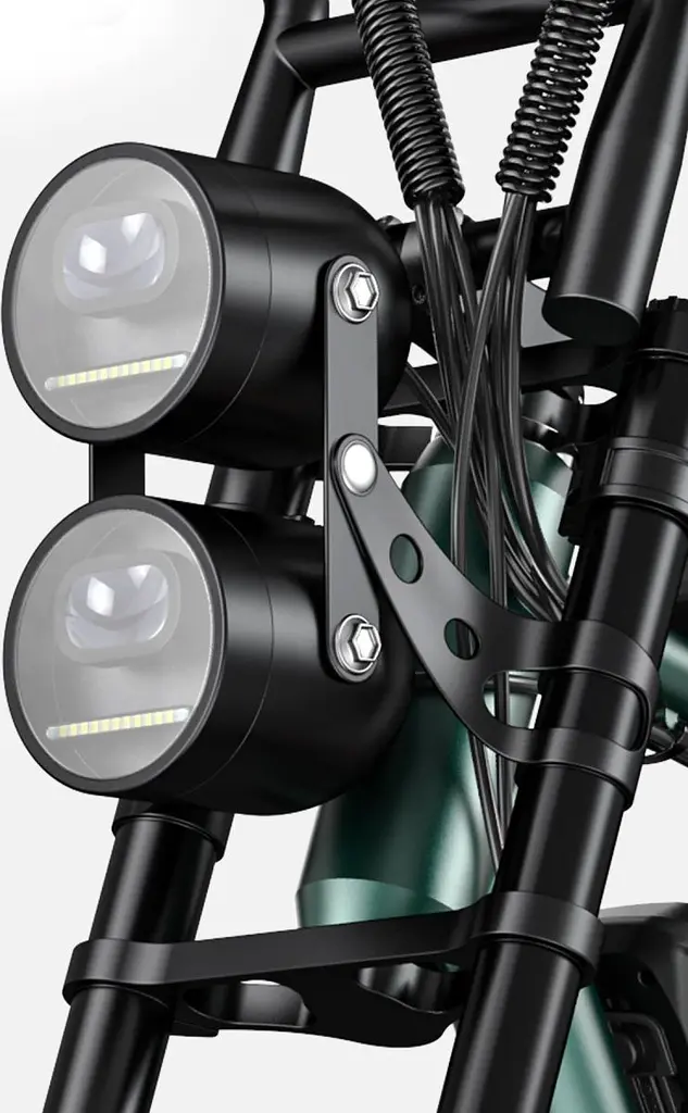 Електровелосипед Engwe M20 Dual Batteries Black [En-M20-DUAL-black] [85481] - фото 7