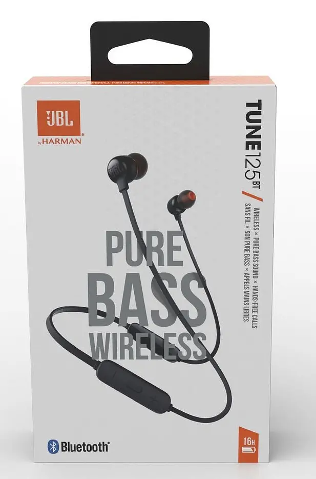 Навушники TUNE 125BT (JBLT125BTBLK) Black JBL teh0021270 - фото 3