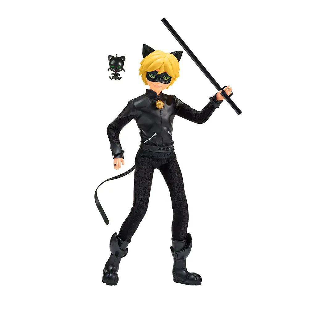 Лялька Miraculous Леді Баг і Супер-Кіт S2 Супер-Кіт 27 см (50002) - фото 3